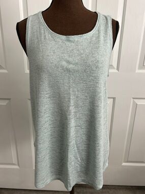 LOFT Mint Green Scoop Neck Tank Top